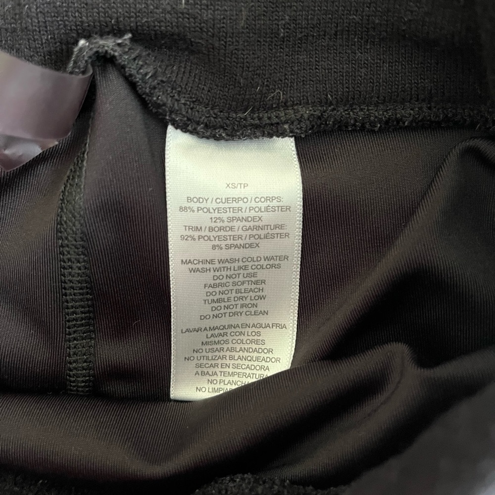 Black Women's Athletic Shorts - Picture 4 of 4